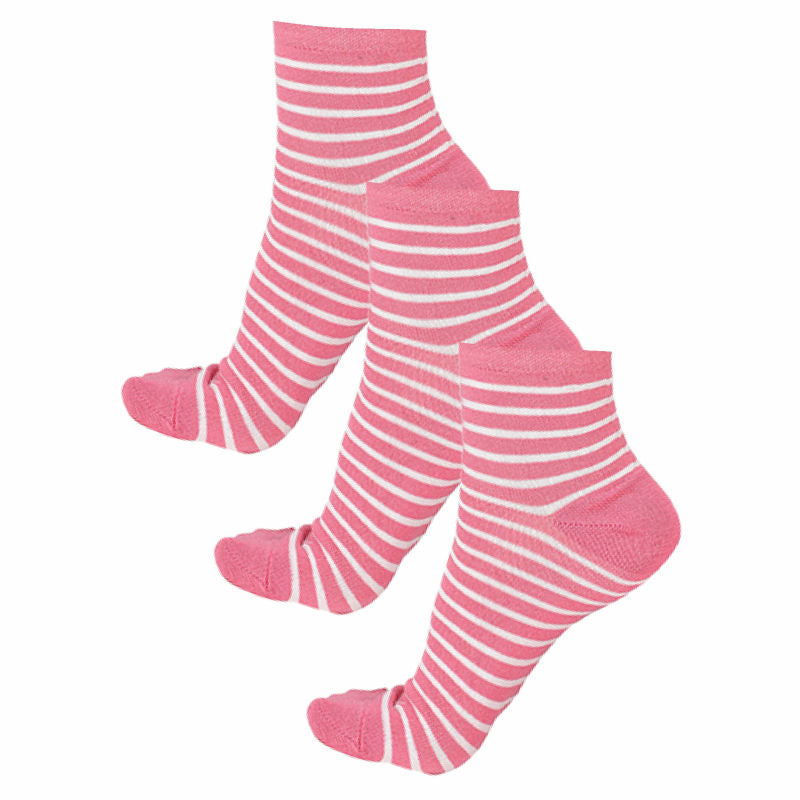 Bodycare Womens Solid Ankle Length Socks Pack Of