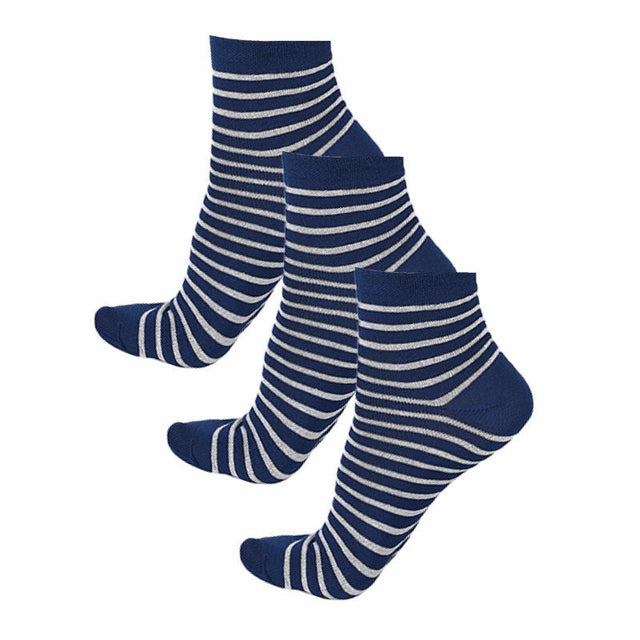 Women Cotton Spandex Socks Stretch Pack of 3 - Bodycare
