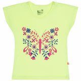 Bodycare Girls Round Neck Half Sleeves Tshirt