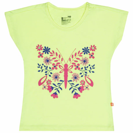 Bodycare Girls Round Neck Half Sleeves Tshirt