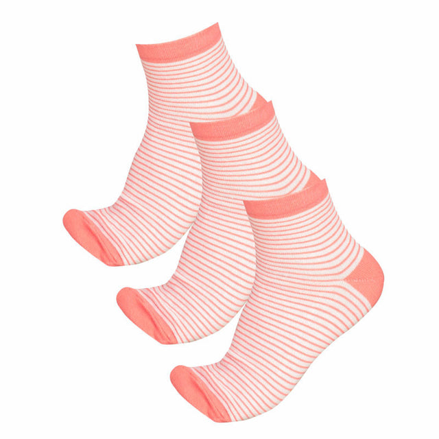 Women Cotton Spandex Socks Stretch Pack of 3 - Bodycare