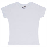 Bodycare Girls Round Neck Half Sleeves Solid Tshirt