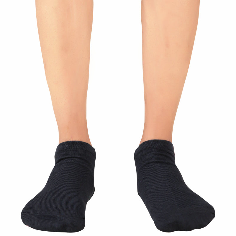 Bodycare Mens Ankle Length Solid Socks Pack Of 2