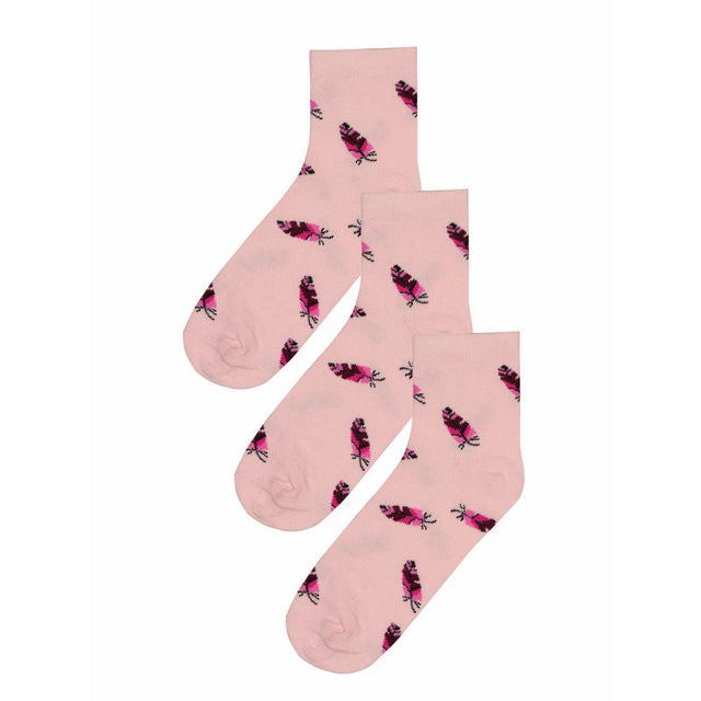 Women Cotton Spandex Socks Stretch Pack of 3 - Bodycare