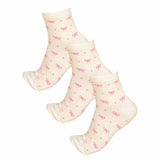 Bodycare Womens Solid Ankle Length Socks Pack Of