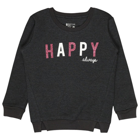 Bodycare Girls Fleece Round Neck Full Sleeves Sweat Shirt