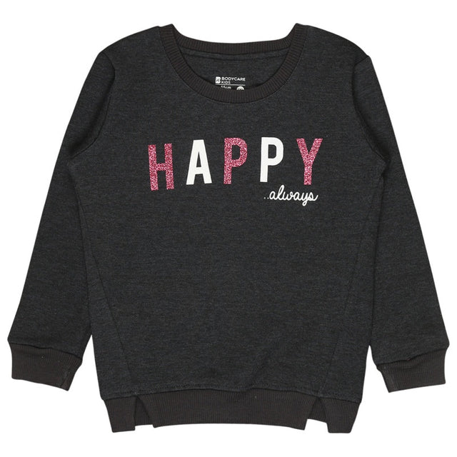 Baby Girls Sweatshirt Round Neck Full Sleeves - Bodycare