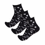 Bodycare Womens Solid Ankle Length Socks Pack Of