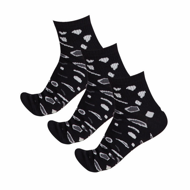 Women Cotton Spandex Socks Stretch Pack of 3 - Bodycare