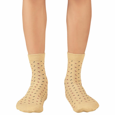 Bodycare Mens Mid Calf Printed Socks Pack Of 2