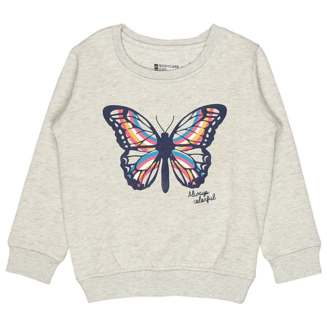 Baby Girls Sweatshirt Round Neck Full Sleeves - Bodycare
