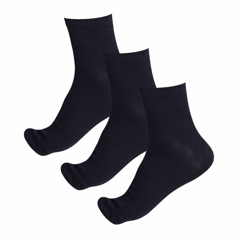 Women Cotton Spandex Socks Stretch Pack of 3 - Bodycare