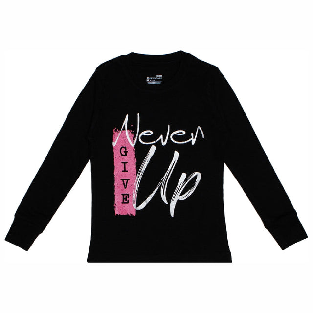 Girls Solid Round Neck Full Sleeve T-Shirt for Casual Wear, Comfortable Coverage and Everyday Wardrobe Use - Pack of 1
