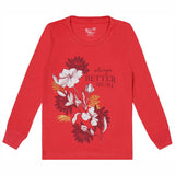 Bodycare Girls Round Neck Full Sleeves Solid Tshirt