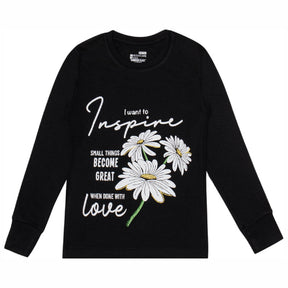 Girls T-Shirt Round Neck Full Sleeves - Bodycare