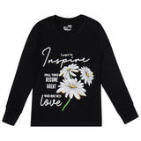 Bodycare Girls Round Neck Full Sleeves Printed Tshirt