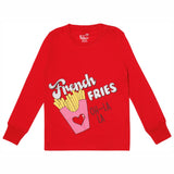 Bodycare Girls Round Neck Full Sleeves Printed Tshirt