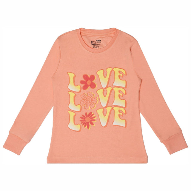 Girls T-Shirt Round Neck Full Sleeves - Bodycare