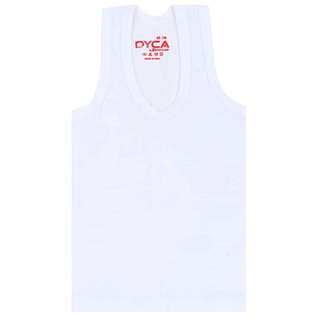 Boys Vest Round Neck Sleeveless Pack of 6