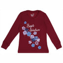 Bodycare Girls Round Neck Full Sleeves Printed Tshirt