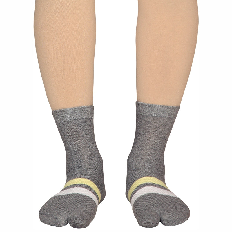 Bodycare Womens Ankle Length Thumb Socks Pack Of 2