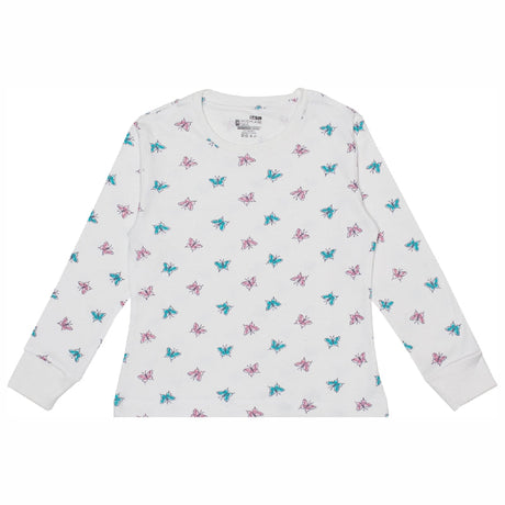 Bodycare Girls Round Neck Full Sleeves Printed Tshirt