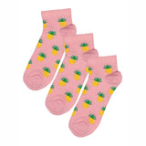 Bodycare Womens Solid Ankle Length Socks Pack Of 3