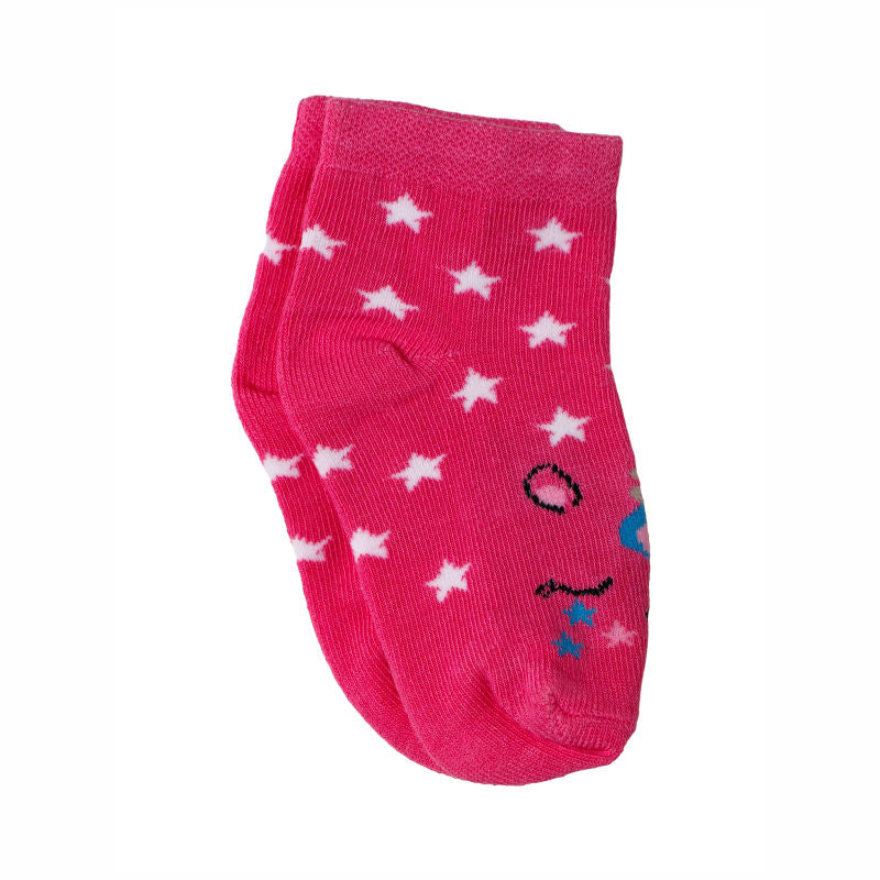 Bodycare Girls Printed Socks Pack Of 3