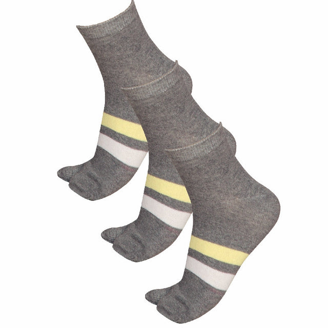 Women Cotton Spandex Socks Stretch Pack of 3 - Bodycare