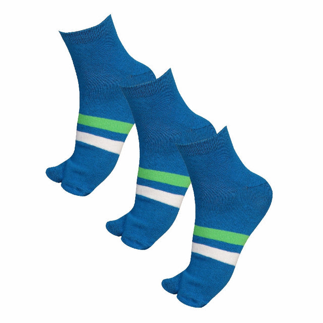 Women Cotton Spandex Socks Stretch Pack of 3 - Bodycare