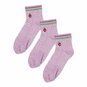 Bodycare Womens Solid Ankle Length Socks Pack Of 3