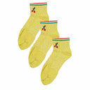 Bodycare Womens Solid Ankle Length Socks Pack Of 3