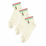 Bodycare Womens Solid Ankle Length Socks Pack Of 3