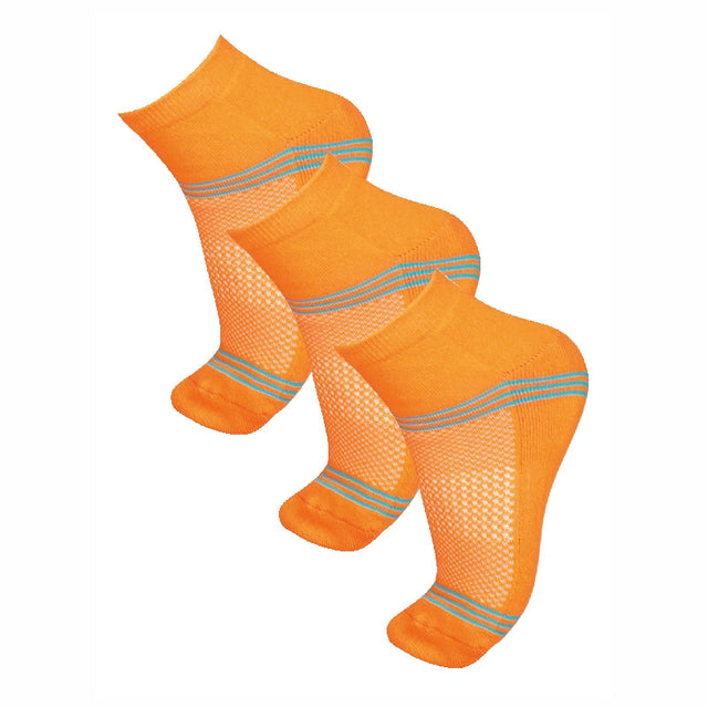 Women Cotton Spandex Socks Stretch Pack of 3 - Bodycare