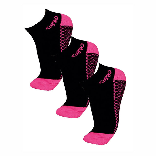 Women Cotton Spandex Socks Stretch Pack of 3 - Bodycare