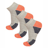 Bodycare Womens Solid Ankle Length Socks Pack Of 3