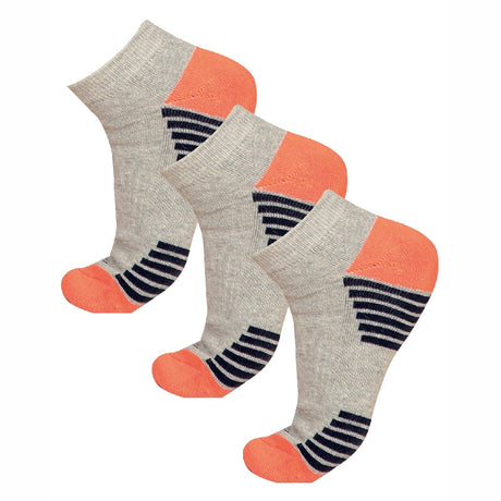 Bodycare Womens Solid Ankle Length Socks Pack Of 3