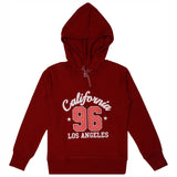 Girls Hooded Full Sleeve Sweatshirt with Round Neck Styling for Casual Wear and Comfortable Winter Use - Pack of 1