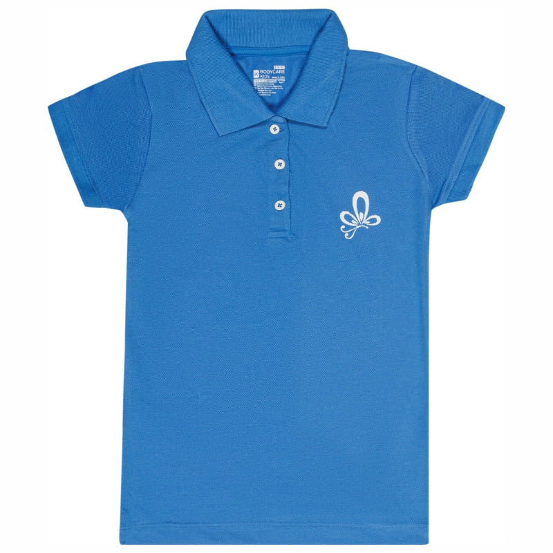 Bodycare Girls Polo Neck Half Sleeves Tshirt