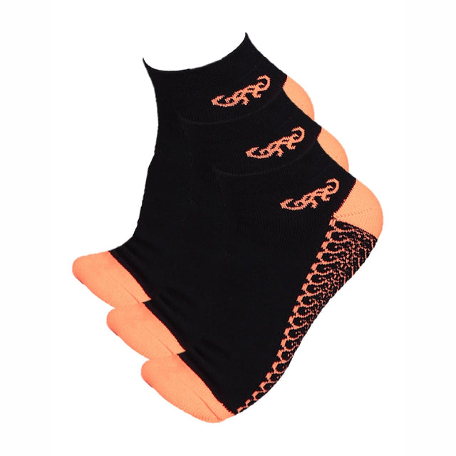 Women Cotton Spandex Socks Stretch Pack of 3 - Bodycare