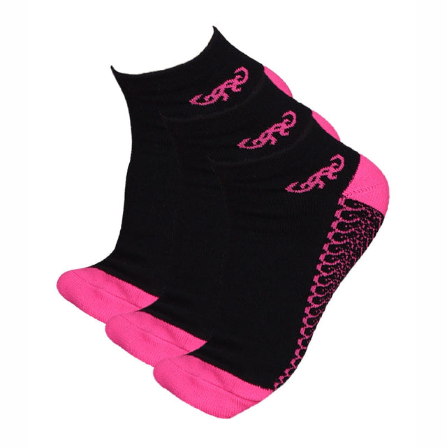 Women Cotton Spandex Socks Stretch Pack of 3 - Bodycare