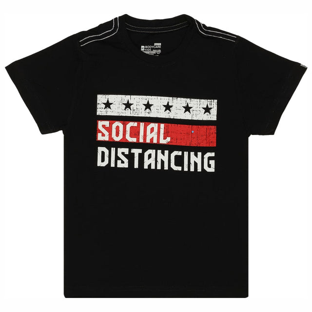 Boys T-Shirt Round Neck Half Sleeves - Bodycare