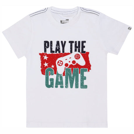 Bodycare Boys Round Neck Half Sleeves Printed Tshirt