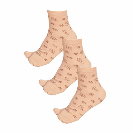 Bodycare Womens Solid Ankle Length Socks Pack Of 3