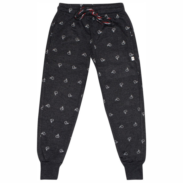 Boys Printed Track Pant for Casual Wear, Lounge Comfort, Easy Movement and Everyday Dressing - Pack of 1