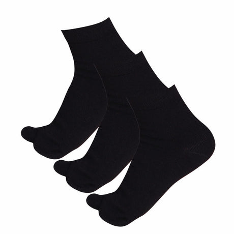 Bodycare Womens Solid Ankle Length Socks Pack Of 3
