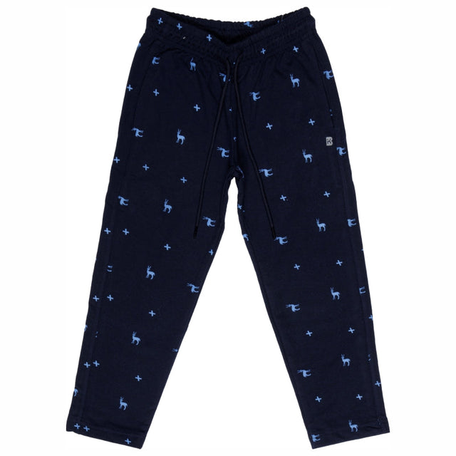 Boys Printed Track Pant for Comfortable Casual Wear, Lounge Use and Easy Everyday Movement - Pack of 1