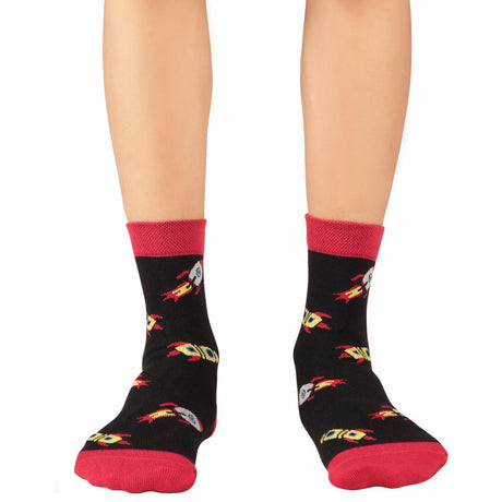 Bodycare Mens Mid Calf Printed Socks Pack Of 2