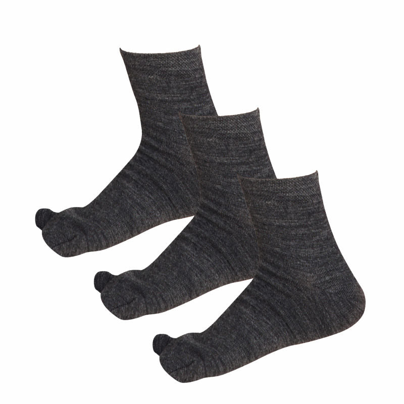 Bodycare Womens Solid Ankle Length Socks Pack Of 3