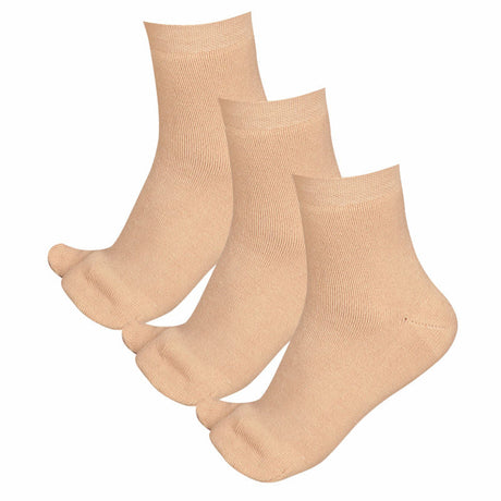 Bodycare Womens Solid Ankle Length Socks Pack Of 3